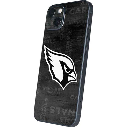 NFL Arizona Cardinals Black & White iPhone 14 Plus Skin