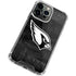 NFL Arizona Cardinals Black & White iPhone 14 Pro Clear Case