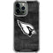 NFL Arizona Cardinals Black & White iPhone 14 Pro Max Clear Case