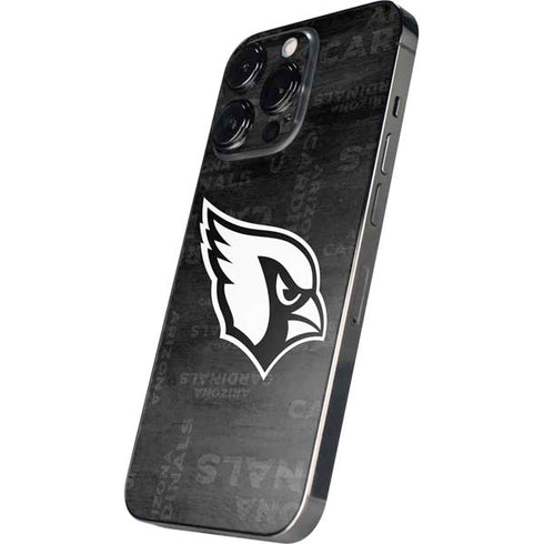NFL Arizona Cardinals Black & White iPhone 14 Pro Max Skin