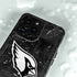 NFL Arizona Cardinals Black & White iPhone 14 Pro Max Waterproof Case