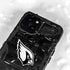 NFL Arizona Cardinals Black & White iPhone 15 Waterproof Case