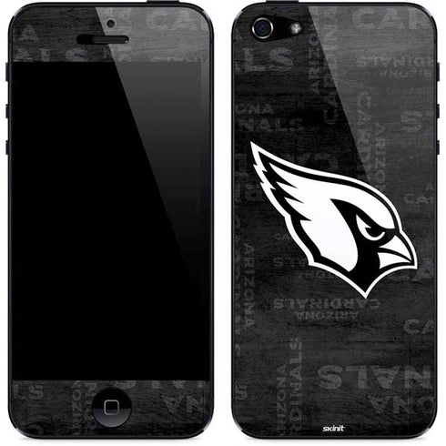 NFL Arizona Cardinals Black & White iPhone 5/5s/5SE Skin