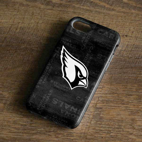 NFL Arizona Cardinals Black & White iPhone 7 Pro Case