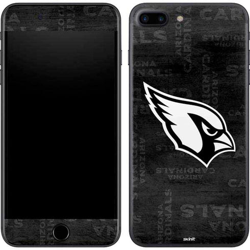 NFL Arizona Cardinals Black & White iPhone 8 Plus Skin