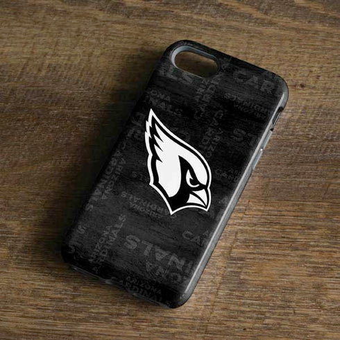 NFL Arizona Cardinals Black & White iPhone 8 Pro Case