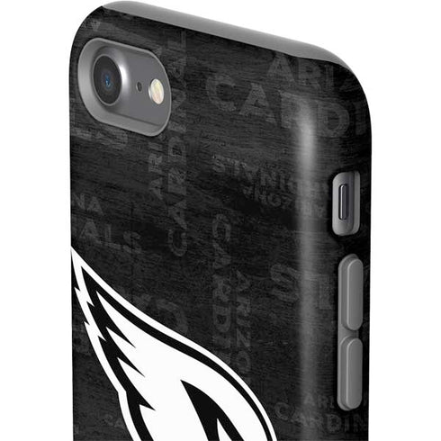 NFL Arizona Cardinals Black & White iPhone SE (2nd & 3rd Gen) Pro Case