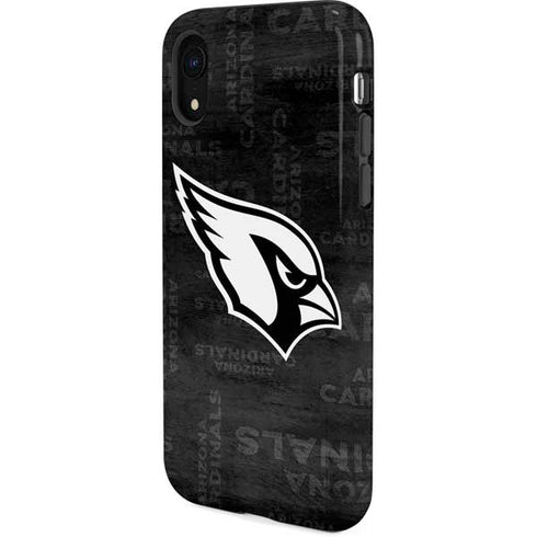NFL Arizona Cardinals Black & White iPhone XR Pro Case