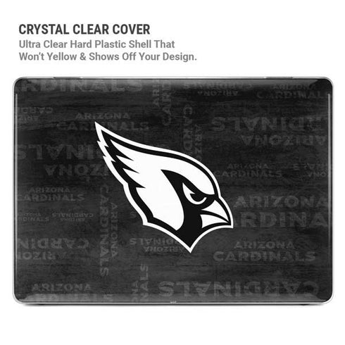 NFL Arizona Cardinals Black & White MacBook Air 15in (2023-2025) Case plus Skin