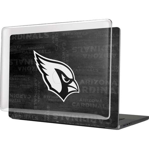 NFL Arizona Cardinals Black & White MacBook Pro 16in (2021-25) Case plus Skin