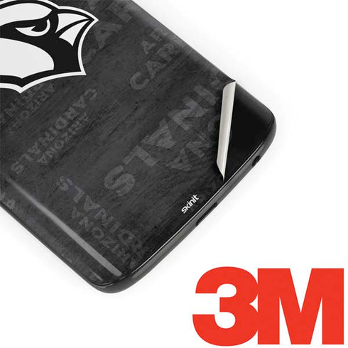 NFL Arizona Cardinals Black & White Moto G6 Skin