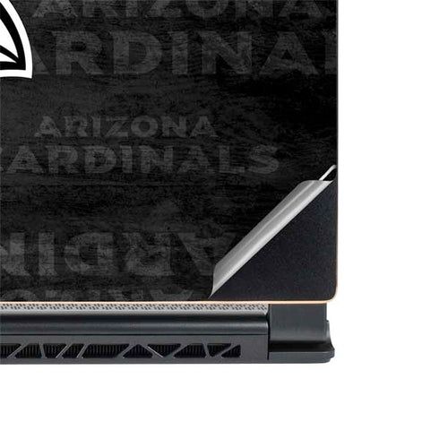 NFL Arizona Cardinals Black & White MSI GS65 Stealth Laptop Skin