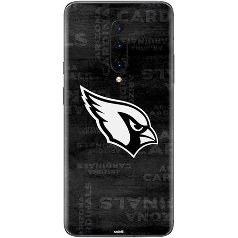 NFL Arizona Cardinals Black & White OnePlus 7 Pro Skin