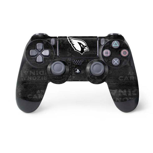 NFL Arizona Cardinals Black & White PS4 Controller Skin