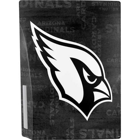 NFL Arizona Cardinals Black & White PS5 Console Skin