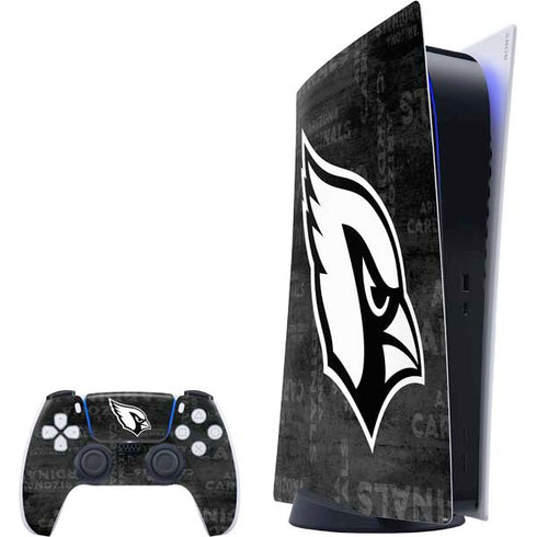 NFL Arizona Cardinals Black & White PS5 Digital Edition Bundle Skin
