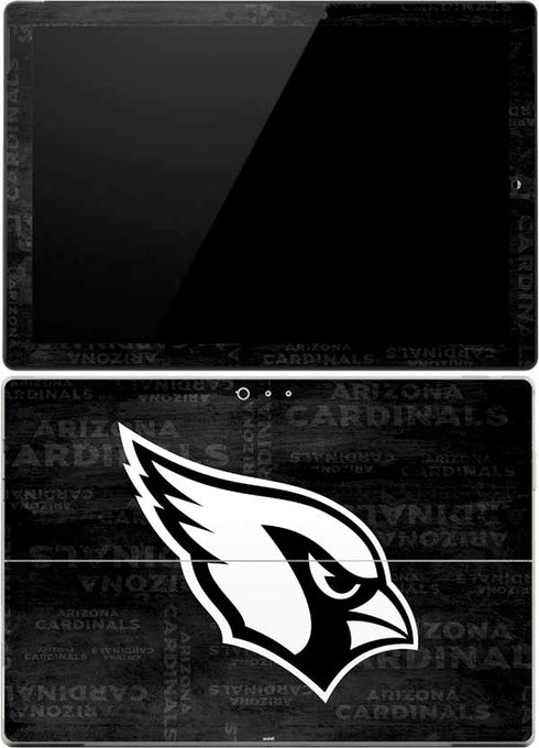 NFL Arizona Cardinals Black & White Surface Pro 4 Skin