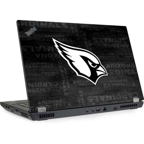 NFL Arizona Cardinals Black & White Lenovo ThinkPad Skin