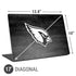 NFL Arizona Cardinals Black & White Universal Laptop 17in (13.8 x 10in) Skin