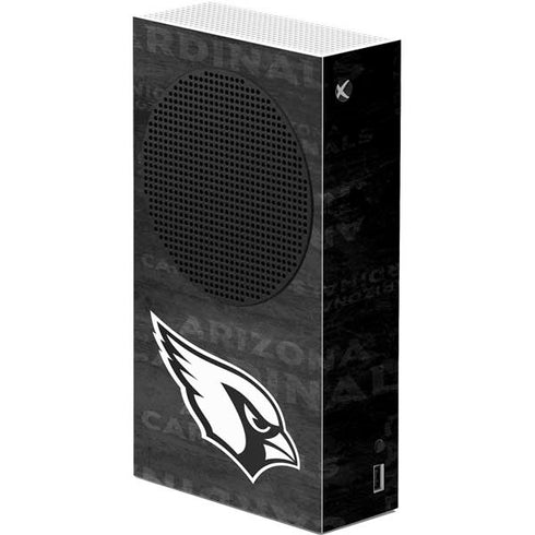 NFL Arizona Cardinals Black & White Xbox Series S Console Skin