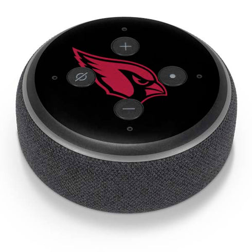 NFL Arizona Cardinals Black Performance Series Amazon Echo Dot Skin