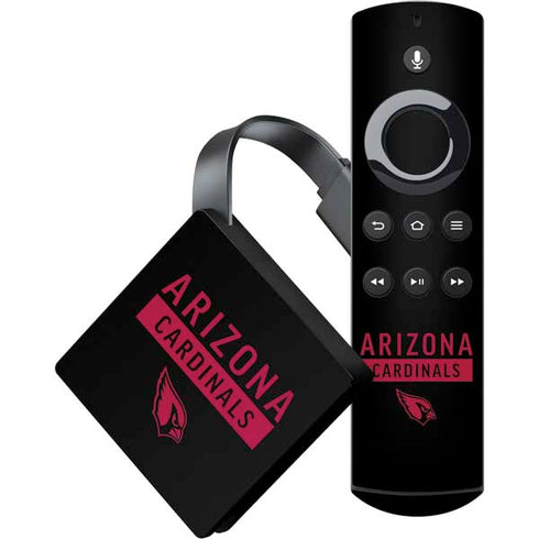 NFL Arizona Cardinals Black Performance Series Amazon Fire TV Skin