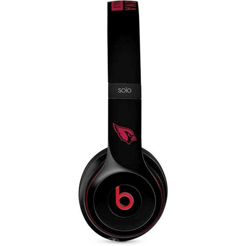 NFL Arizona Cardinals Black Performance Series Beats Solo 2 Wireless Skin