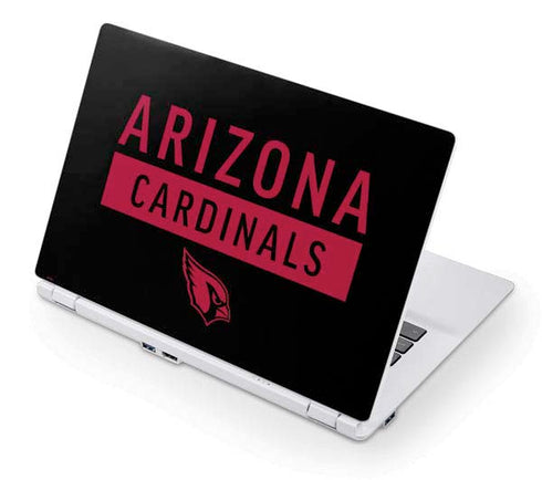 NFL Arizona Cardinals Black Performance Series Acer Chromebook Skin