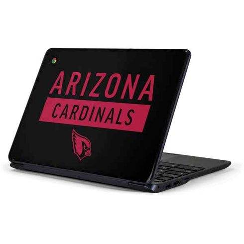 NFL Arizona Cardinals Black Performance Series Samsung Chromebook Skin