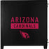 NFL Arizona Cardinals Black Performance Series Corsair 4000D Tempered Glass Mid-Tower ATX Case Skin