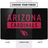 NFL Arizona Cardinals Black Performance Series Dell Vostro Skin