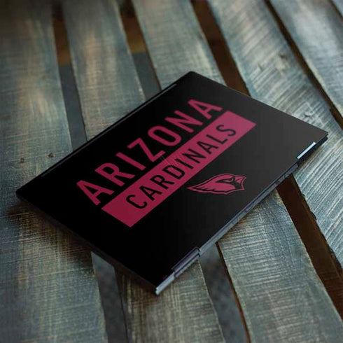 NFL Arizona Cardinals Black Performance Series HP Envy Skin