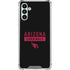 NFL Arizona Cardinals Black Performance Series Galaxy A13 5G Clear Case