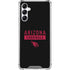 NFL Arizona Cardinals Black Performance Series Galaxy A15 5G Clear Case