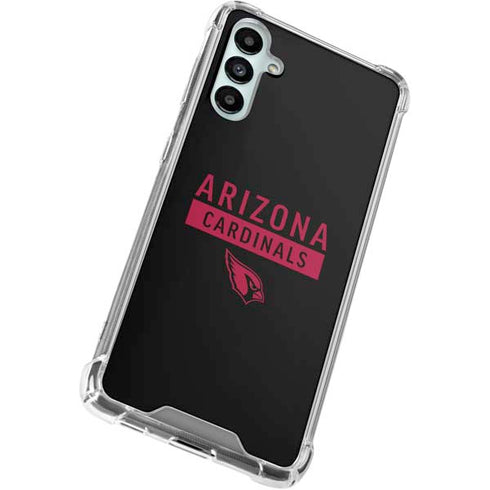 NFL Arizona Cardinals Black Performance Series Galaxy A15 5G Clear Case