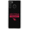 NFL Arizona Cardinals Black Performance Series Galaxy A21 Clear Case
