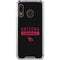 NFL Arizona Cardinals Black Performance Series Galaxy A30 Clear Case