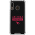NFL Arizona Cardinals Black Performance Series Galaxy A30 Clear Case