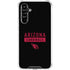 NFL Arizona Cardinals Black Performance Series Galaxy A54 5G Clear Case