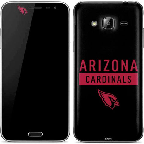 NFL Arizona Cardinals Black Performance Series Galaxy J3 Skin