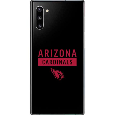 NFL Arizona Cardinals Black Performance Series Galaxy Note 10 Skin