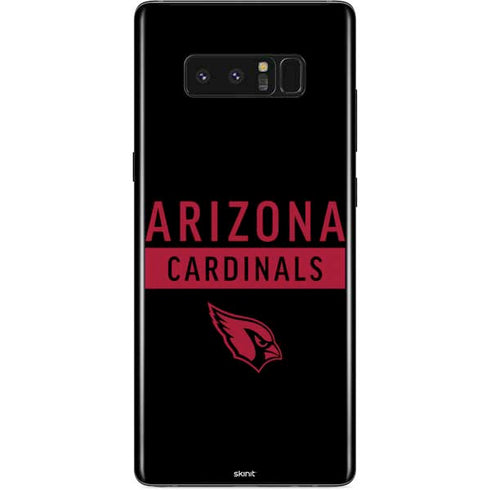 NFL Arizona Cardinals Black Performance Series Galaxy Note 8 Skin