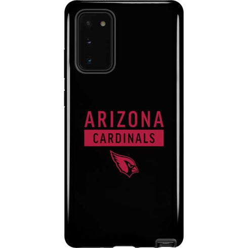NFL Arizona Cardinals Black Performance Series Galaxy Note20 5G Pro Case