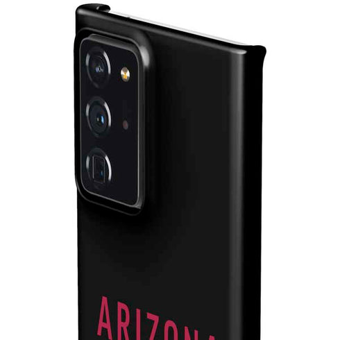 NFL Arizona Cardinals Black Performance Series Galaxy Note20 Ultra 5G Lite Case