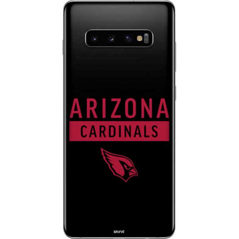 NFL Arizona Cardinals Black Performance Series Galaxy S10 Plus Skin