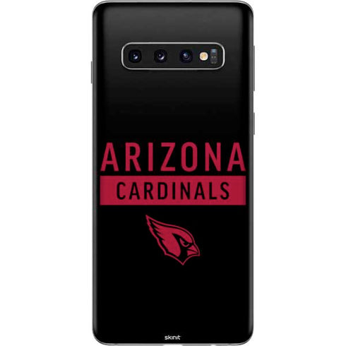 NFL Arizona Cardinals Black Performance Series Galaxy S10 Skin
