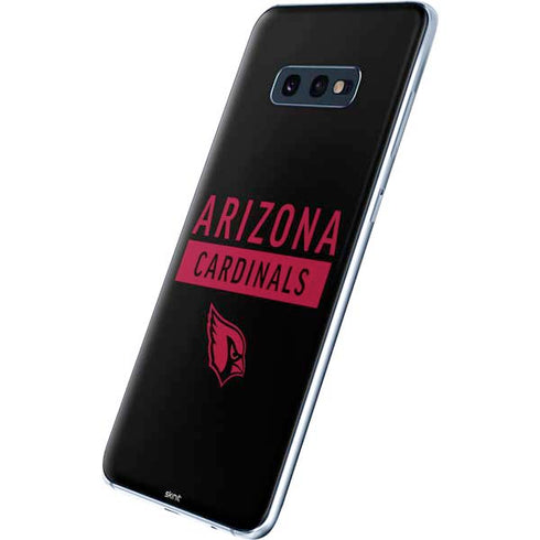 NFL Arizona Cardinals Black Performance Series Galaxy S10e Skin