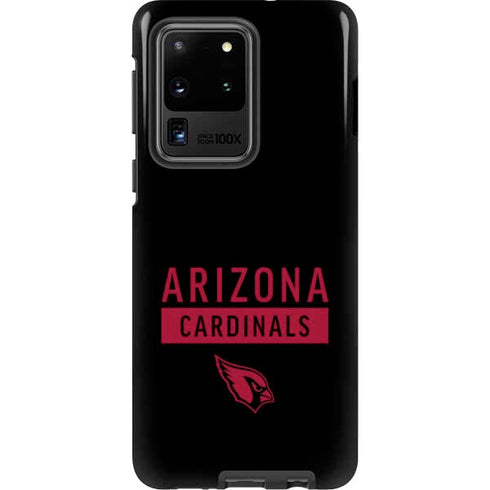 NFL Arizona Cardinals Black Performance Series Galaxy S20 Ultra 5G Pro Case