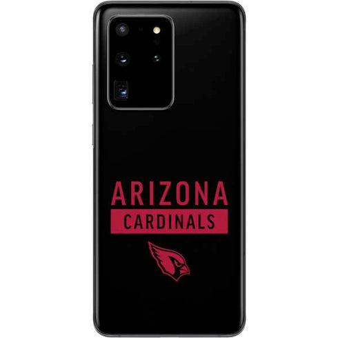 NFL Arizona Cardinals Black Performance Series Galaxy S20 Ultra 5G Skin