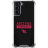 NFL Arizona Cardinals Black Performance Series Galaxy S21 5G Clear Case